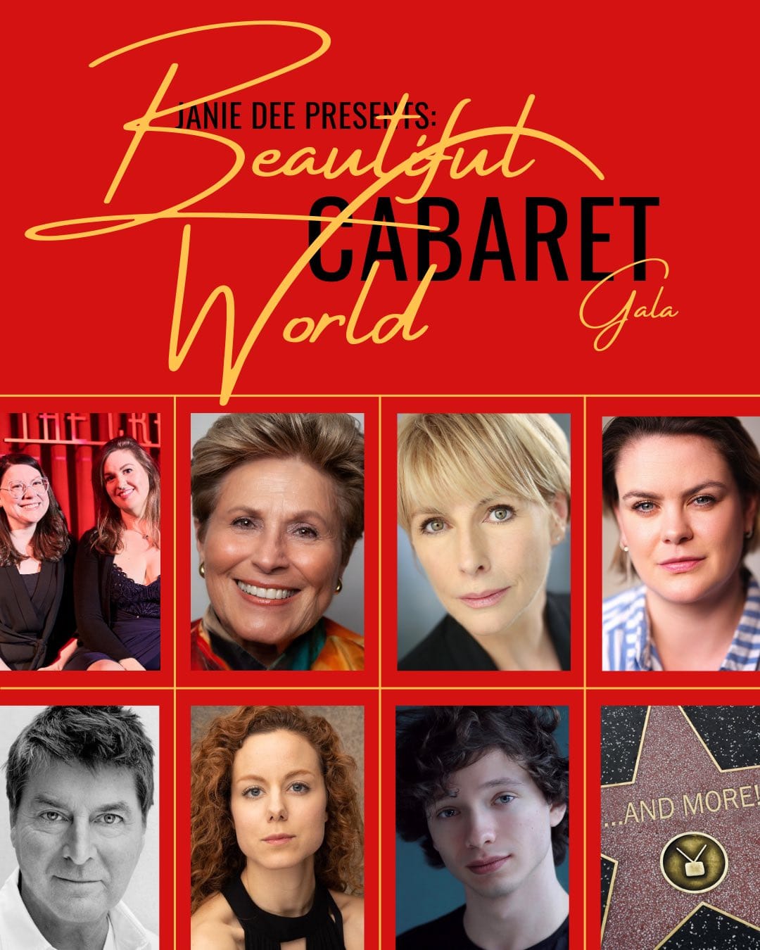 Beautiful World Cabaret Gala — Performer